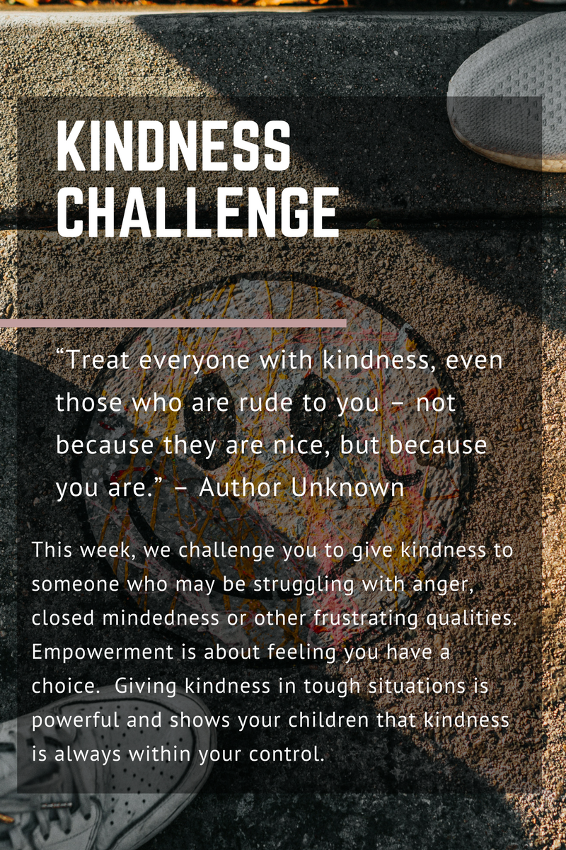 This week, take the kindness challenge!